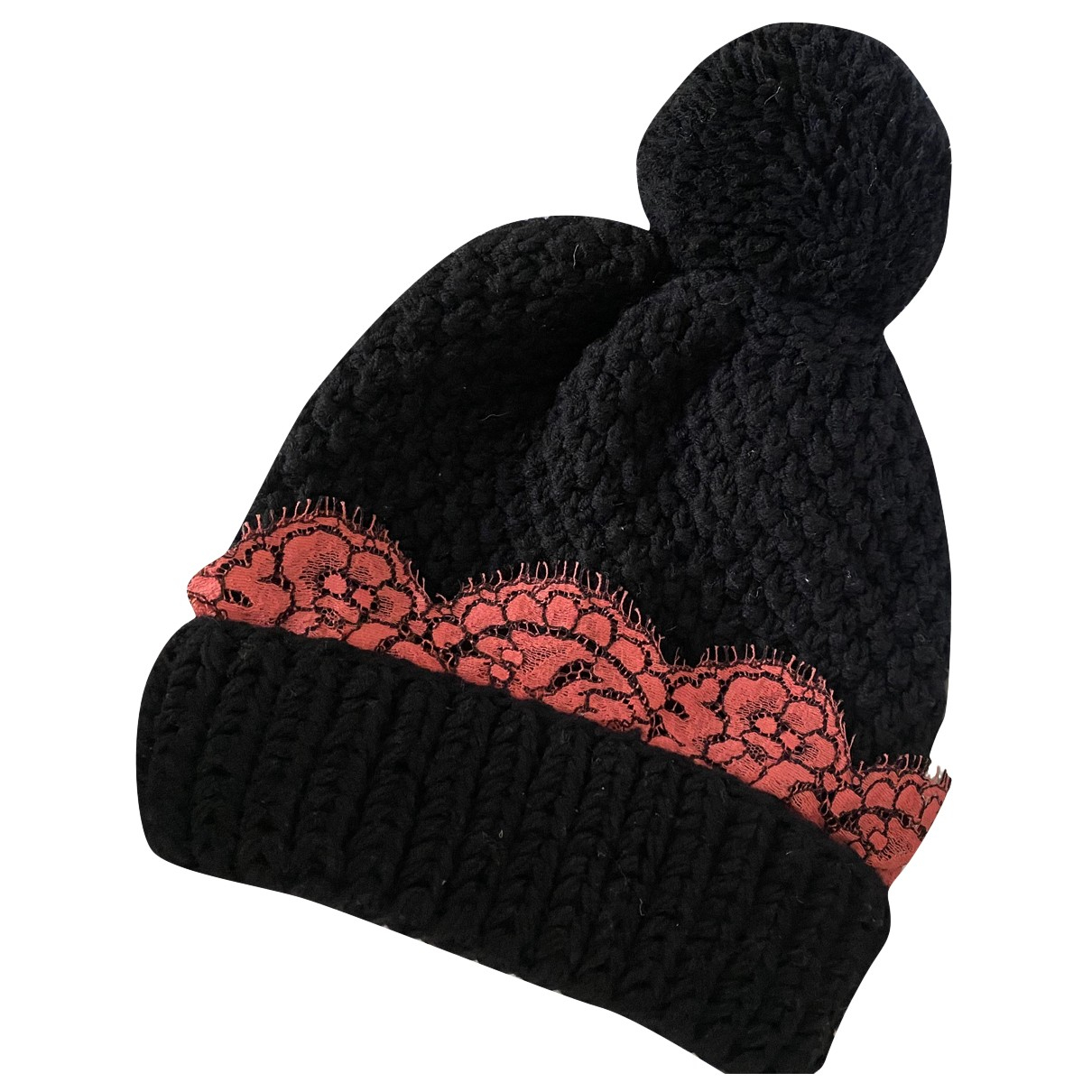 Wool beanie 711 Navy size M 